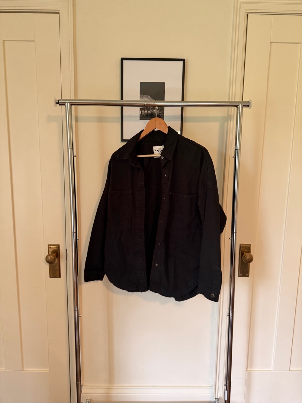 Zara Black Women's Jean Jacket